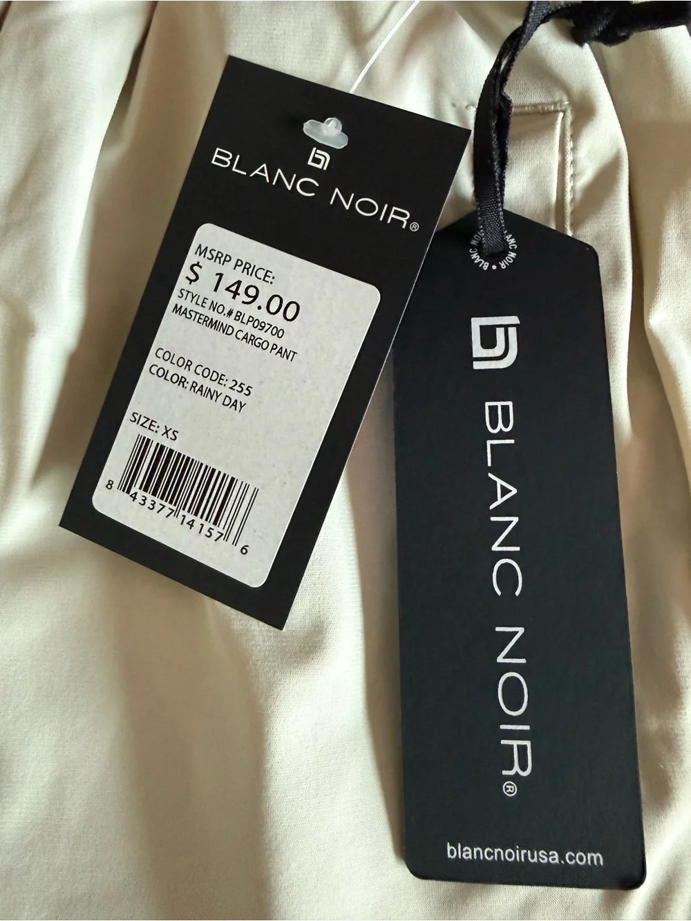 Women’s Blanc noir mastermind cargo pants XS